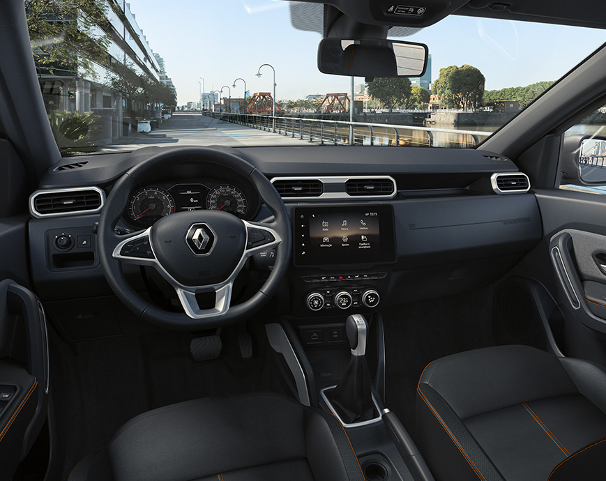 diseño Interior de Renault Duster